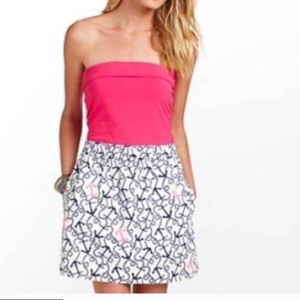 Lilly Pulitzer XS Esmeralda dress ahoy there